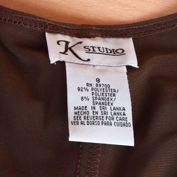 K Studio brown dress - Size 8 - Picture 4 of 4